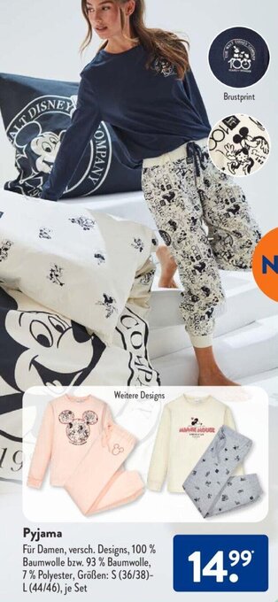 Aldi Süd Pyjama Angebot