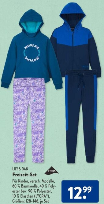 Aldi Süd LILY & DAN Freizeit-Set Angebot