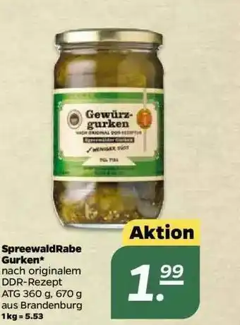 NETTO Spreewaldrabe Gurken Angebot