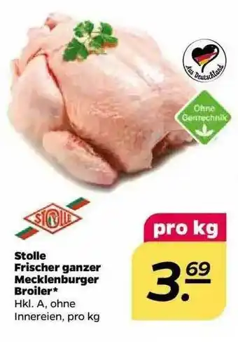 NETTO Stolle Frischer Ganzer Mecklenburger Broiler Angebot