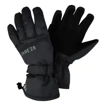 Decathlon Worthy wasserdichte ski-handschuhe für herren - schwarz Angebot