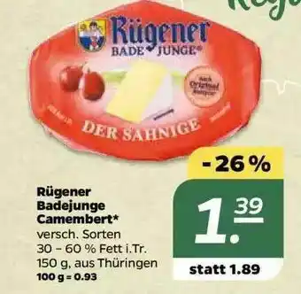 NETTO Rügener Badejunge Camembert Angebot