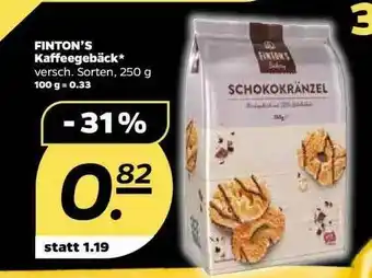 NETTO Finton's Kaffeegebäck Angebot