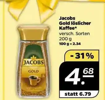 NETTO Jacobs Gold Löslicher Kaffee Angebot