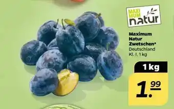 NETTO Maximum Natur Zwetschgen Angebot