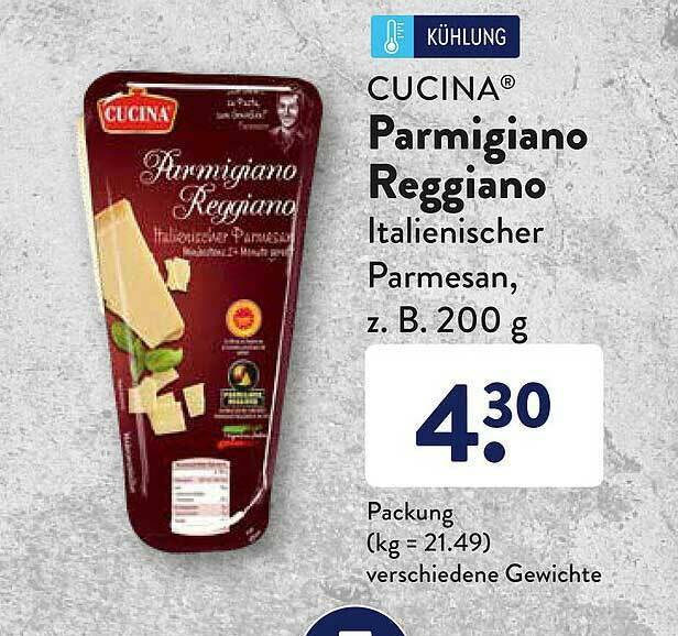 Cucina Parmigiano Reggiano Angebot bei Aldi Süd