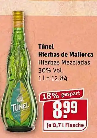 REWE Kaufpark Túnel Hierbas De Mallorca Angebot