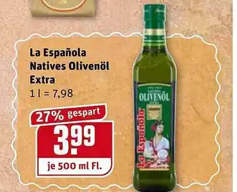 REWE Kaufpark La Espanöla Natives Olivenöl Extra Angebot