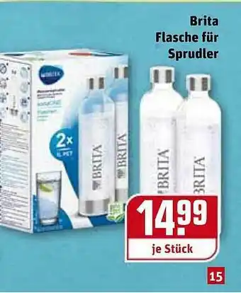 REWE Kaufpark Brita Flasche Für Sprudler Angebot