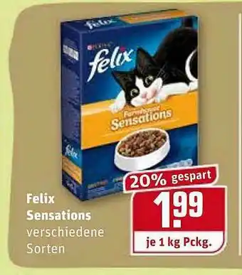 REWE Kaufpark Felix Sensations Angebot