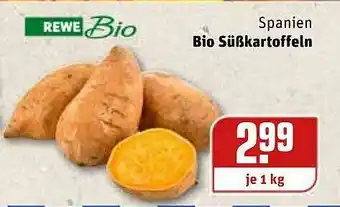 REWE Kaufpark Bio Süßkartoffeln Angebot