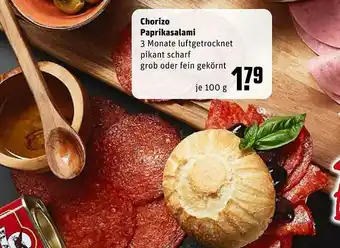 REWE Kaufpark Chorizo Paprikasalami Angebot