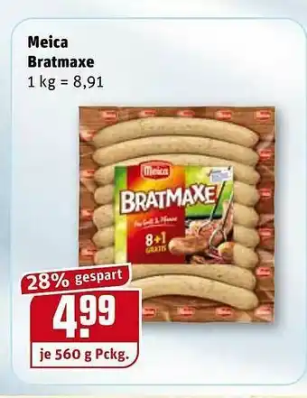 REWE Kaufpark Meica Bratmaxe Angebot