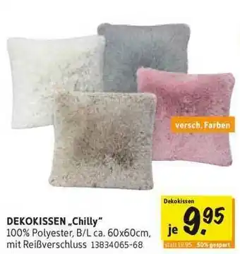 SCONTO Dekokissen „chilly” Angebot