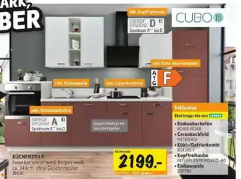 SCONTO Cubo Küchenzeile Angebot