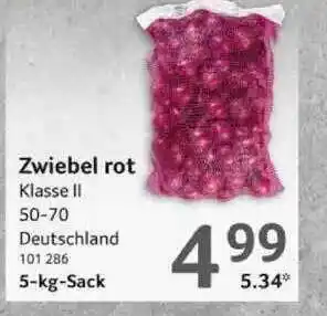 Selgros Zwiebel Rot Angebot