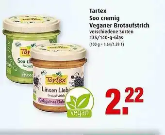 Markant Tartex Spo Cremig Veganer Brotaufstrich Angebot