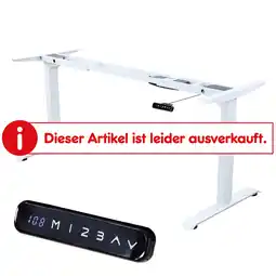 Netto Marken-Discount Albatros schreibtisch-gestell lift s5w weiss, elektrisch höhenverstellbar mit memory-funktion, kollisionsschutz und soft-star Angebot