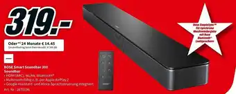 MediaMarkt Bose Smart Soundbar 300 Soundbar Angebot