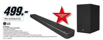 MediaMarkt LG DSN8YG 3.1.2 Dolby Atmos Soundbar Angebot