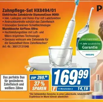 Expert Technomarkt Zahnpflege Set HX8494/01 Angebot