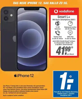 Expert Technomarkt iPhone 12 Angebot