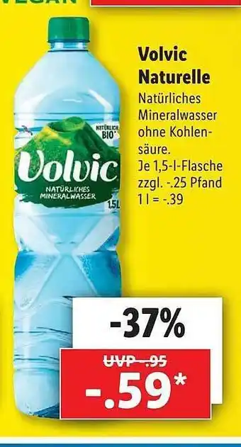 Lidl Volvic Naturell Angebot