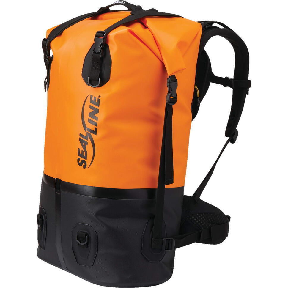 Wasserdichter rucksack pro 70 orange Angebot bei Decathlon