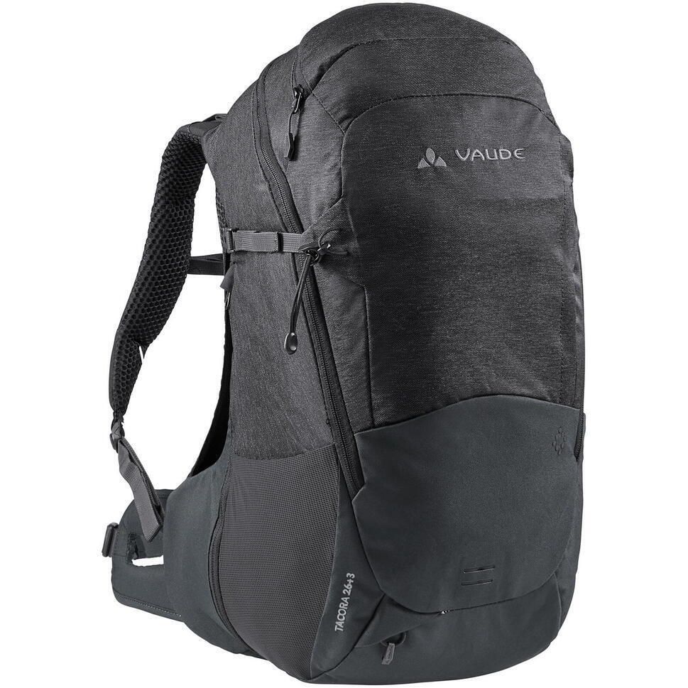 Rucksack damen tacora 26+3 black Angebot bei Decathlon