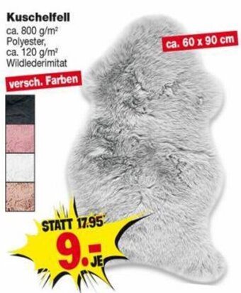 Repo Markt Kuschelfell Angebot