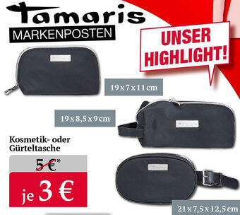 Woolworth Tamaris Kosmetik oder Gürteltasche Angebot