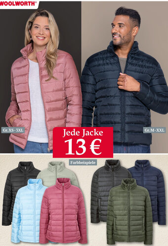 Woolworth Jacke Gr. XS - 3XL Angebot