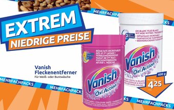 Action Vanish Fleckenentferner 600 g Angebot