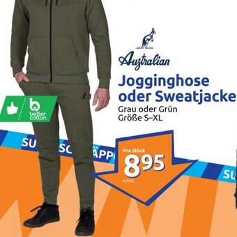 Action Australian Jogginghose oder Sweatjacke Angebot