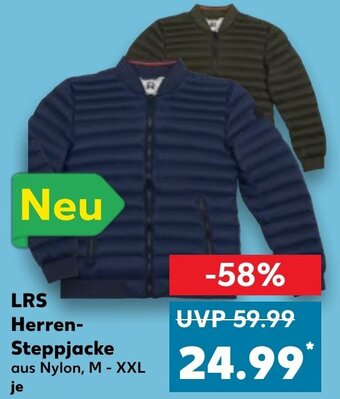 Kaufland LRS Herren Steppjacke Angebot