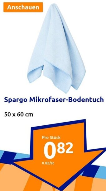 Action Spargo Mikrofaser-Bodentuch Angebot