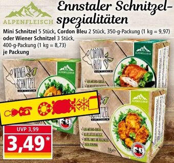 Norma ALPENFLEISCH Ennstaler Schnitzelspezialitäten Angebot