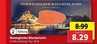 Lidl Norwegischer Räucherlachs Angebot