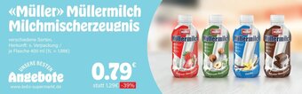 LEDO Müller Müllermilch Milchmischerzeugnis 400ml Angebot