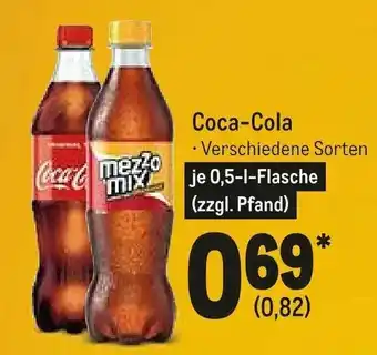 METRO Coca Cola 0,5L Angebot