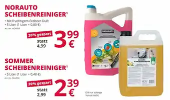 A.T.U. Norauto Scheibenreiniger oder Sommer Scheibenreiniger Angebot