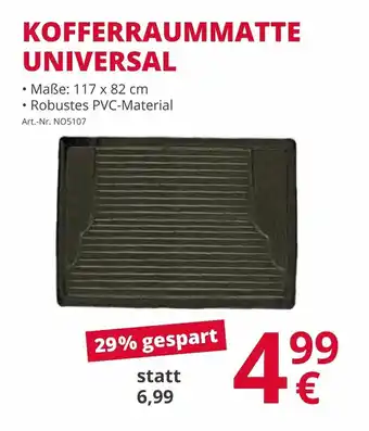 A.T.U. Kofferraummatte Universal Angebot