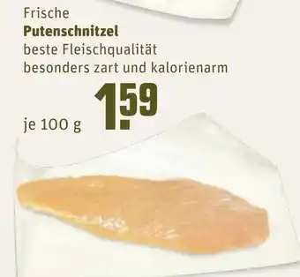 REWE Kaufpark Frische Putenschnitzel 100g Angebot