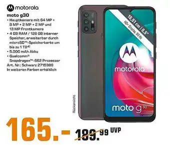 Saturn Motorola Moto G30 Angebot