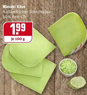 REWE Kaufpark Wasabi Käse 100g Angebot