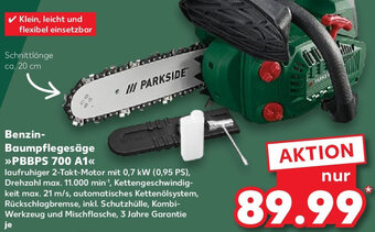 Kaufland Parkside Benzin Baumpflegesäge PBBPS 700 A1 Angebot