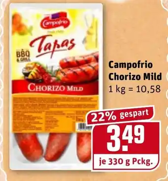 REWE Kaufpark Campofrio Chorizo Mild 330g Angebot