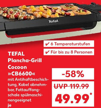 Kaufland TEFAL Plancha-Grill Cocoon CB6600 Angebot