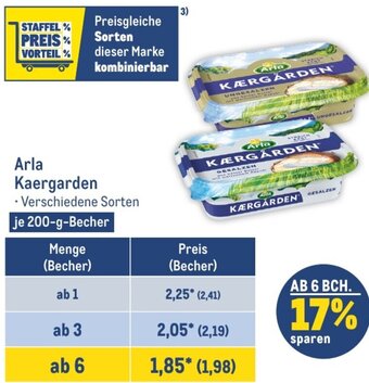 METRO Arla Kaergarden 200-g-Becher Angebot
