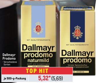 METRO Dallmayr Prodomo 500-g-Packung Angebot